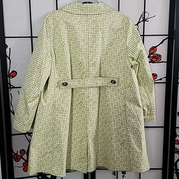 Coach 90's Turnlock Button Rain Coat - Picture 7 of 14
